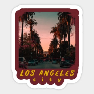 Los Angeles Sunset Sticker